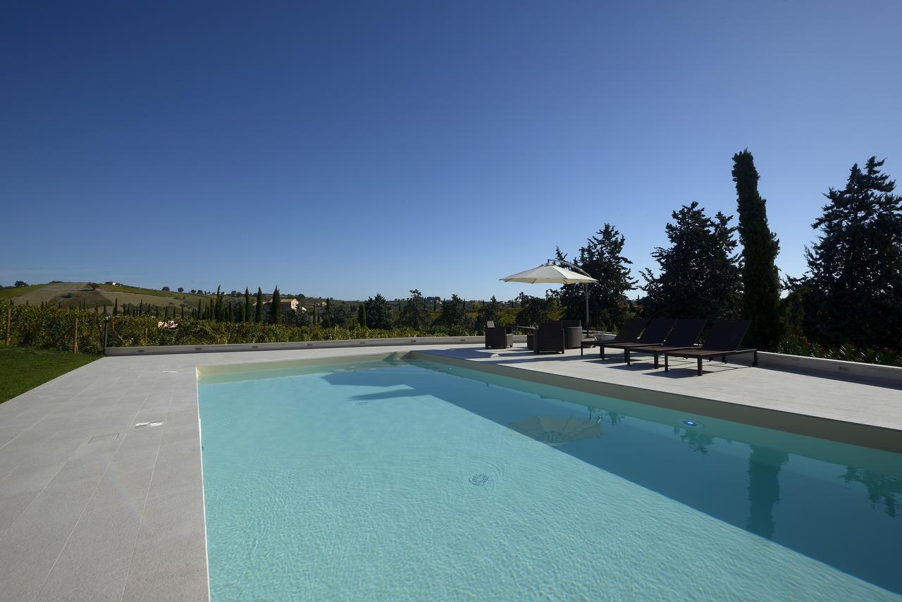 Contado San Lorenzo B&B And Wine Castilenti Eksteriør billede